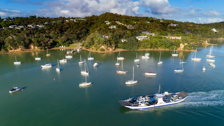 Bay of Islands vehicle ferry between Opua and Okiato