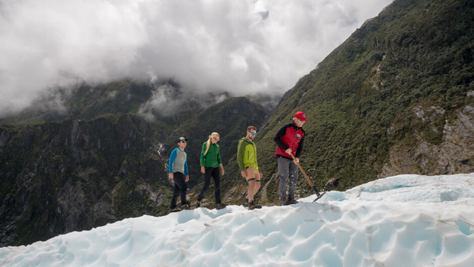 Take a Fox Glacier heli hike guided tour