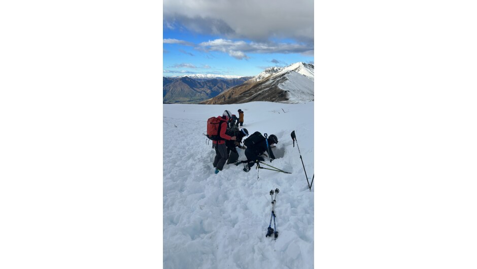 Avalanche Rescue Training