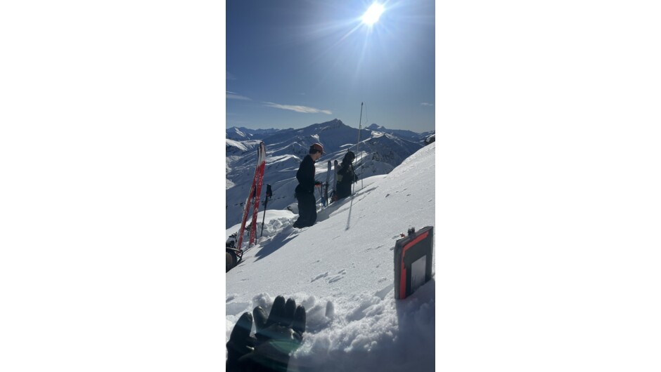 Study the snowpack