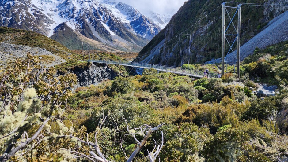 Aoraki/Mount Cook and the Hooker Valley, the alpine heart of the journey
