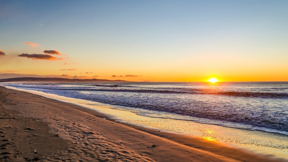 Sumner Beach near Christchurch