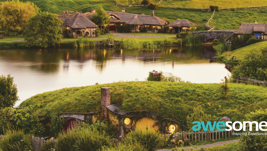 Journey to the world-famous Hobbiton Movie Set