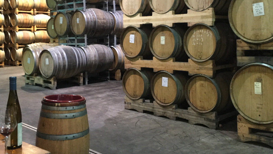Boutique winery visit in the Waipara Valley, North Canterbury