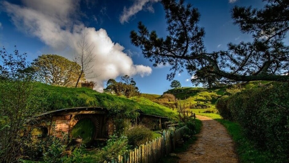 Hobbiton Movie Set