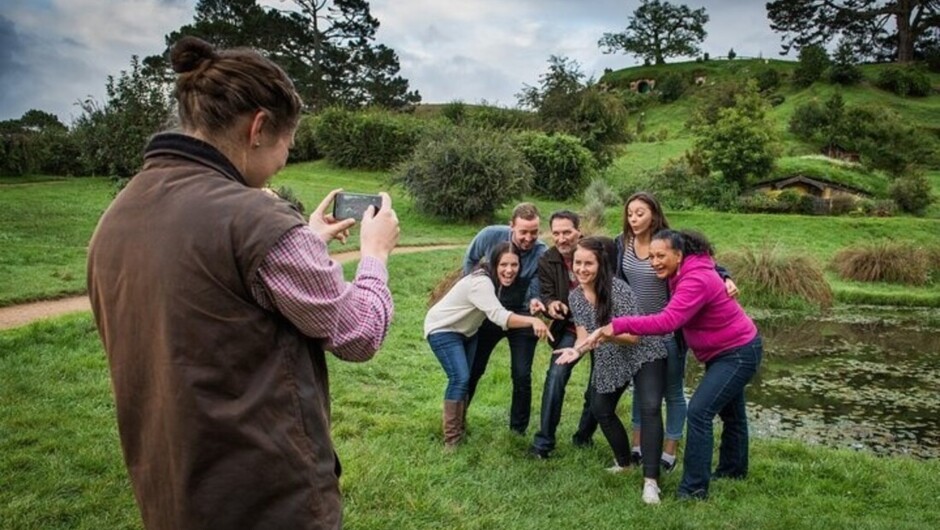 Hobbiton Movie Set