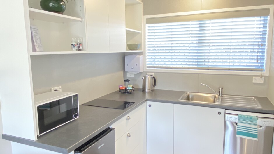 Modern kitchens with dishwashers available