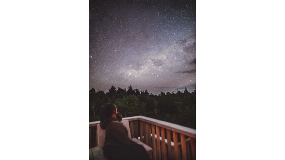Dark skies from the boardwalk viewing platform (Complimentary &amp; private tours available)