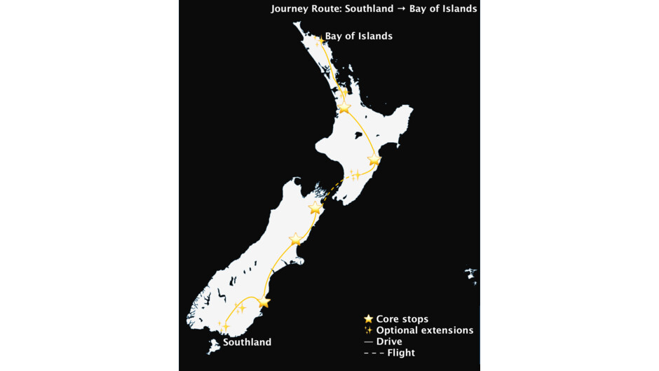 Follow the journey through Aotearoa as you discover the people, places, and flavours that connect New Zealand's land and food stories.