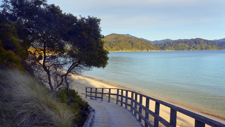 Awaroa Bay ramp.