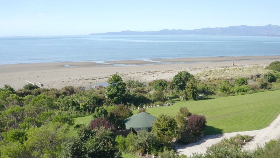 A stunning, quiet beach on your doorstep.
