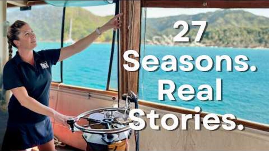 Real Bay of Islands stories from the crew who lived them, the guests who never really left, and the couple who started it all with a rusted old car ferry in 1999.