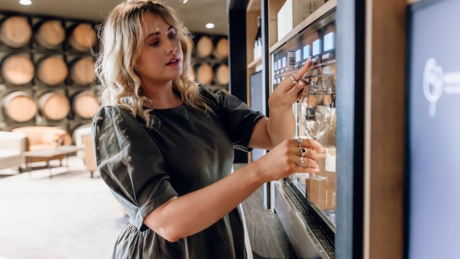 Marlborough Wine + Food Experience Wine Dispenser