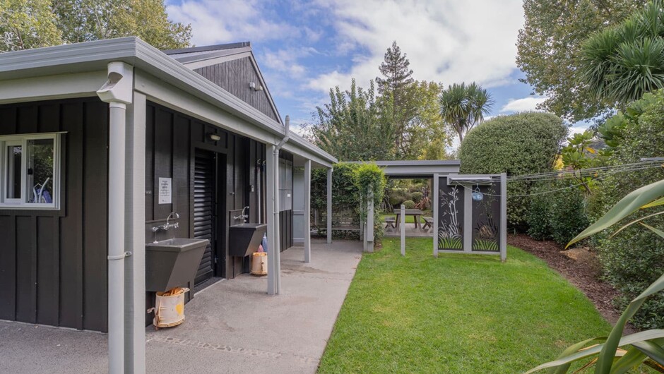 Campground laundry facilities (coin operated)