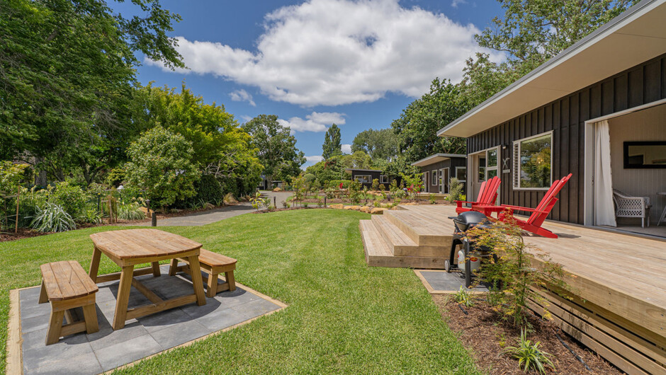 Quality self-catered accommodation options also on-site