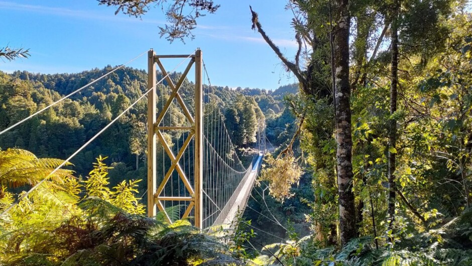 Maramataha Suspension Bridge (141 metres)