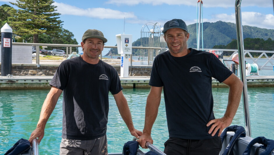 Your expert local guides, Hayden and Richie