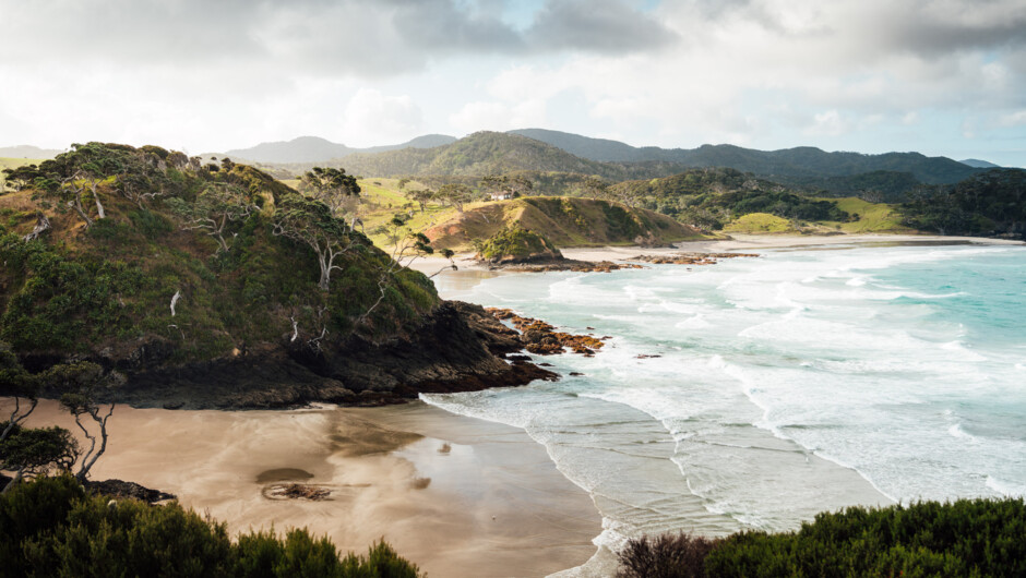 Elliot's Beach, just five minutes away
