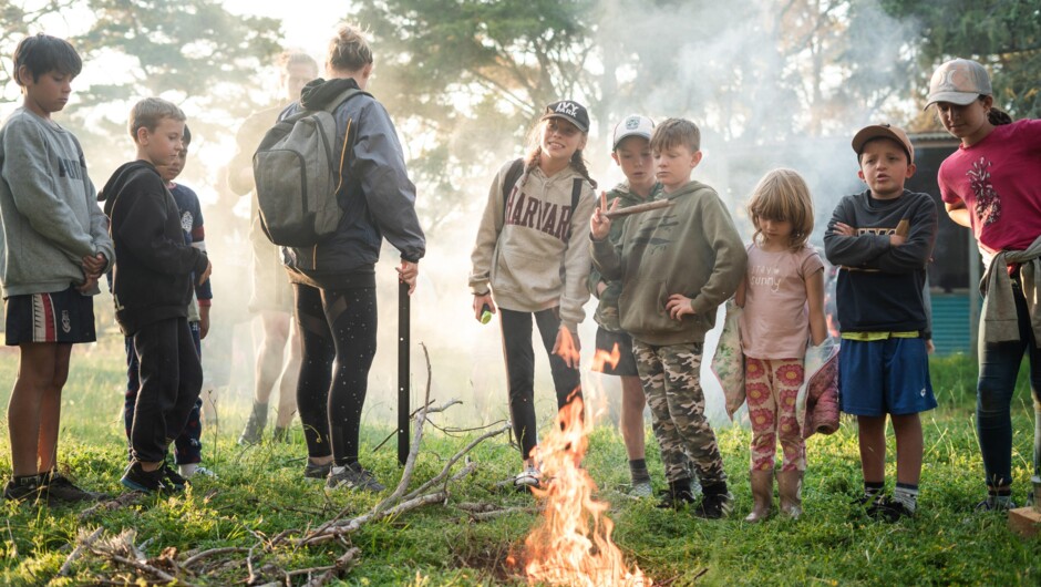 Campfire night.