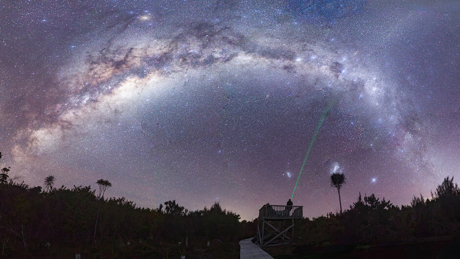 Winter Star Gazing Tours at Te Aka Treehouse West Coast NZ