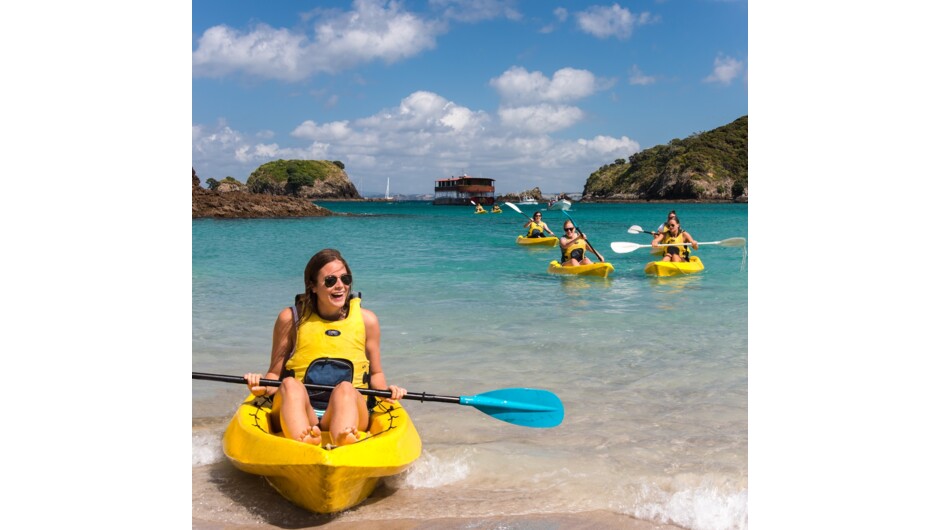 Kayaking Day in the beautiful Bay.