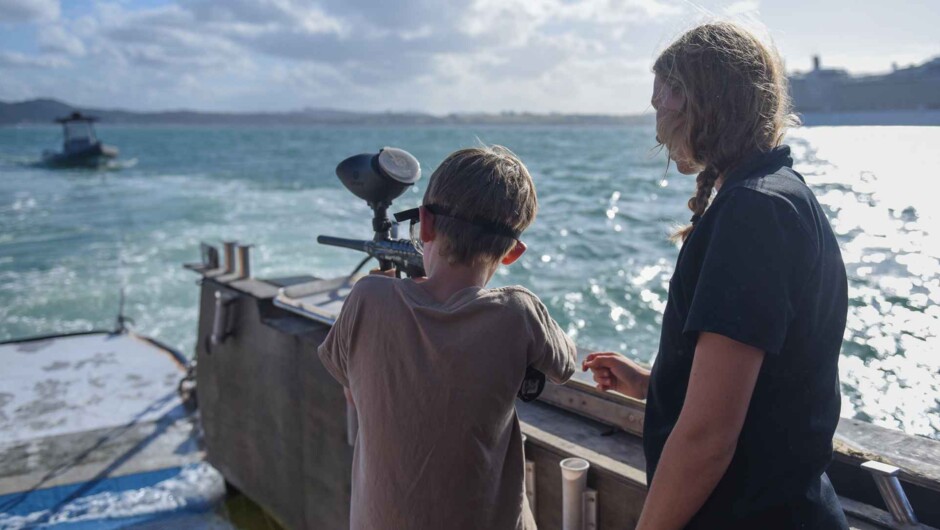 Target Shooting is one of our highlight activities for our Overnight Cruise.
