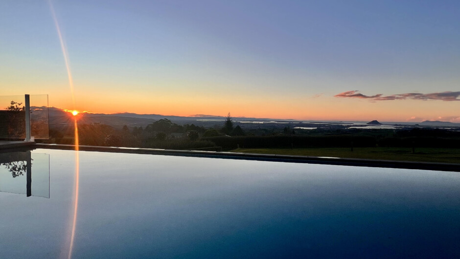 Polarising Pool sunsets