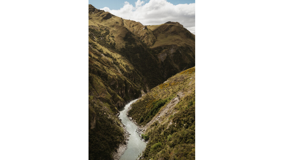 The Shotover River from Bells Hill
