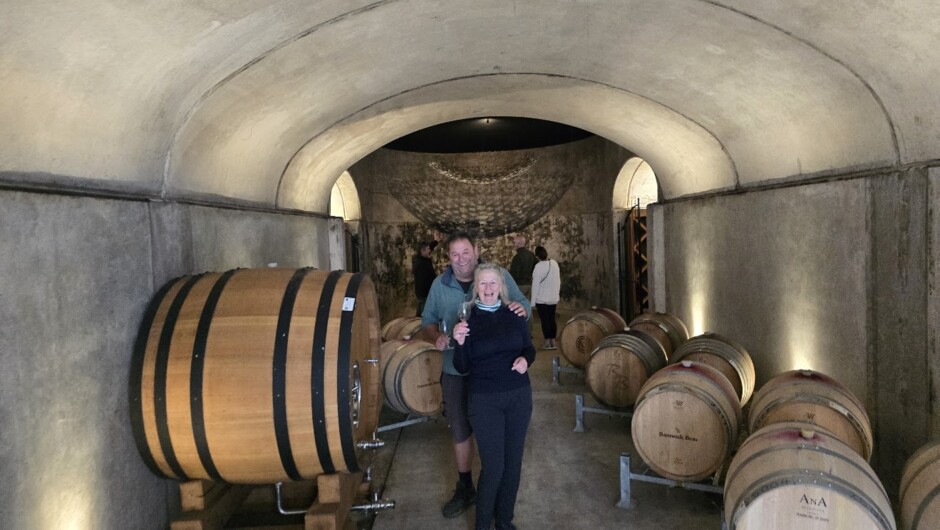 Winery tour with tastings