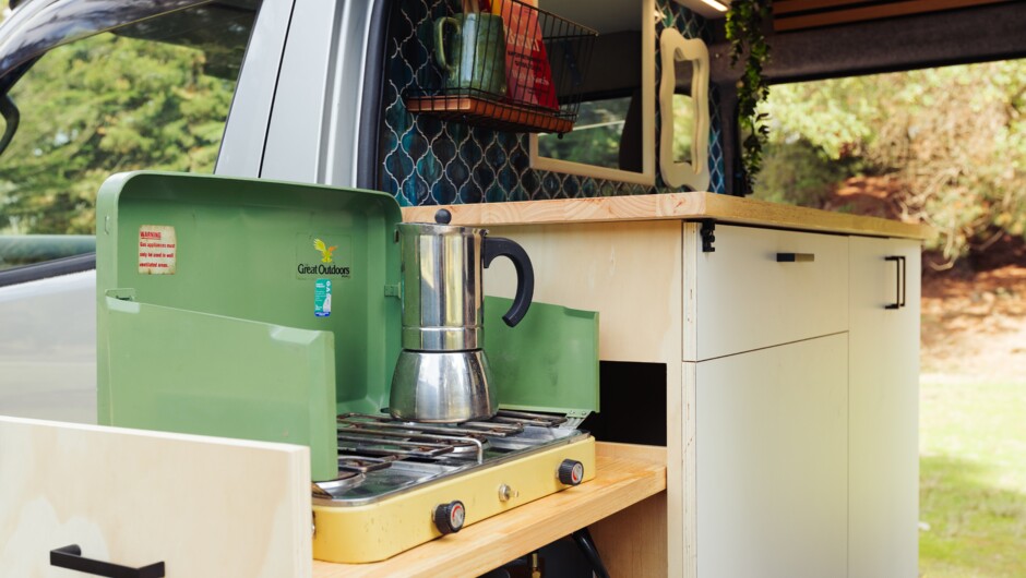 Pull out kitchen