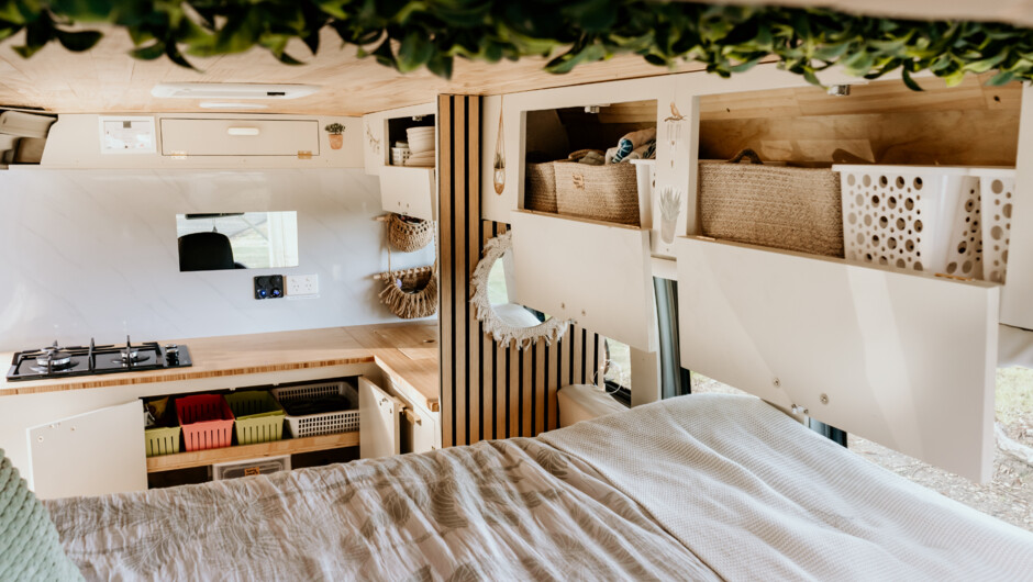 View from the bed