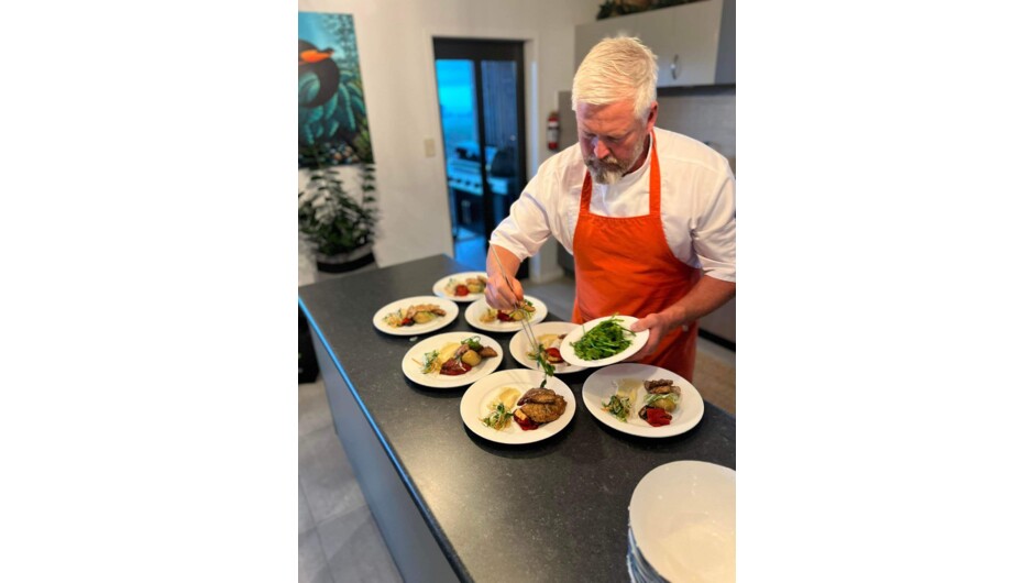 Private chef prepared meals