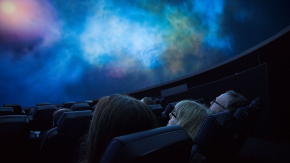 Travel through the universe at Tūhura Otago Museum.