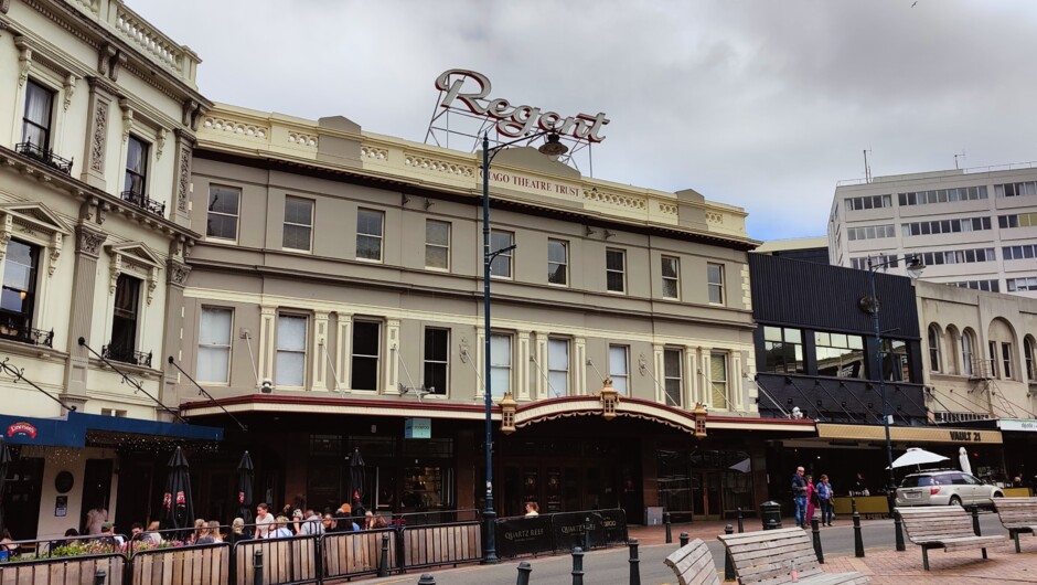 The Regent Theatre, built in the 20's. Find out the sad story of what was there before and why it isn't here now.