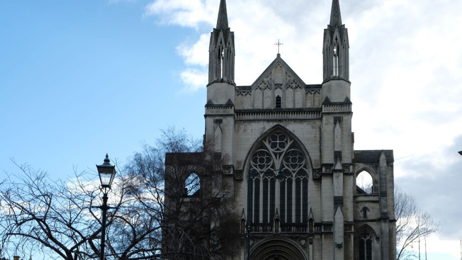 Starting in The Octagon with the Anglican Cathedral