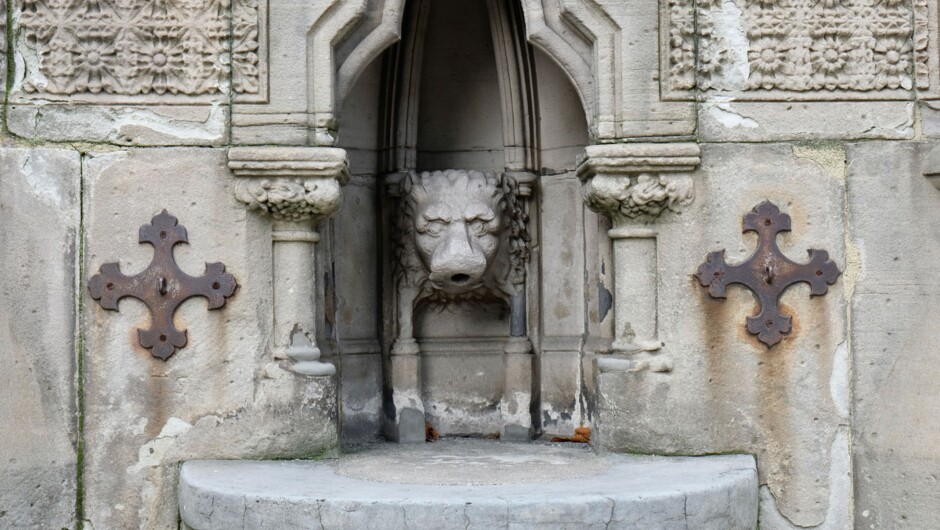 The memorial to Captain Cargill, Dunedin's first superintendent.