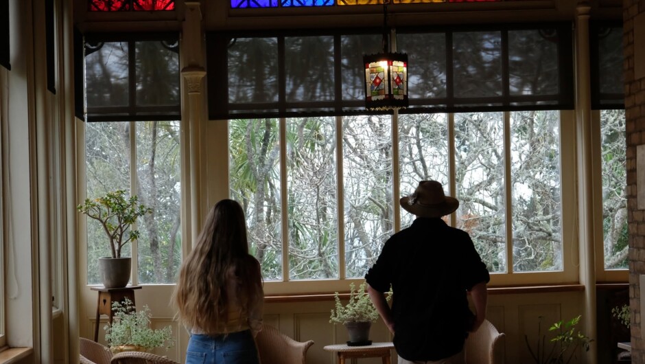 Your guide will take you room by room, pointing out curios and telling the story behind the artisans that created the place.