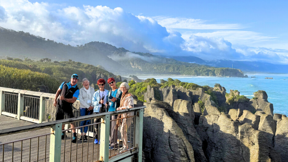 Famous Punakaiki Pancake Rocks