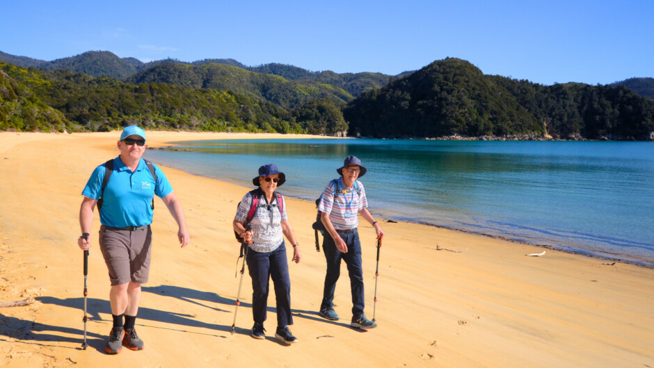 Guided walk in the Abel Tasman National Park