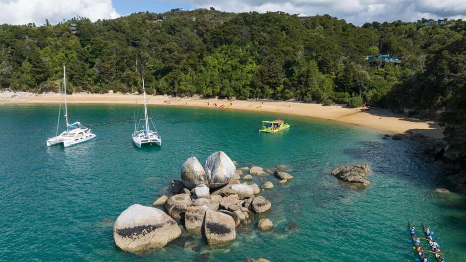 Spilt Apple Rock Abel Tasman National Park