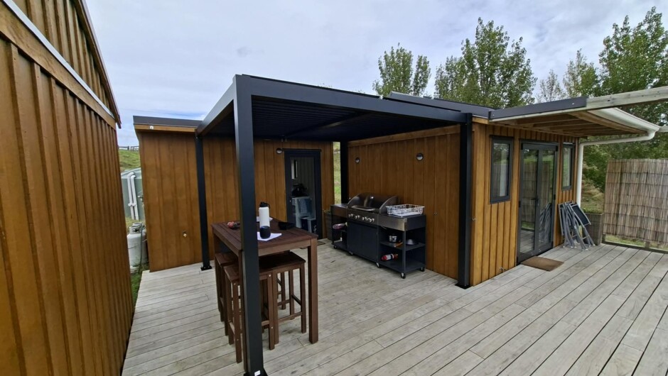 BBQ area under Pergola
