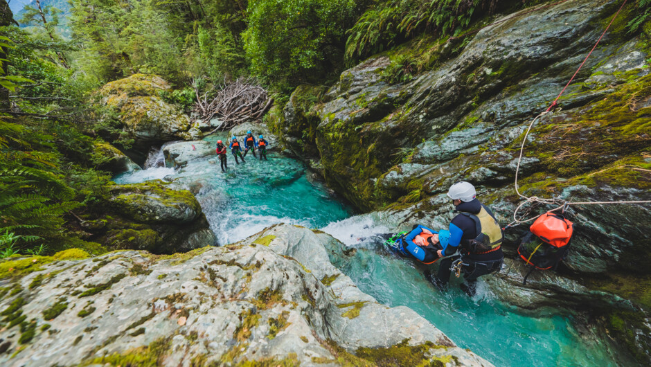 Jump into crsytal clear pools