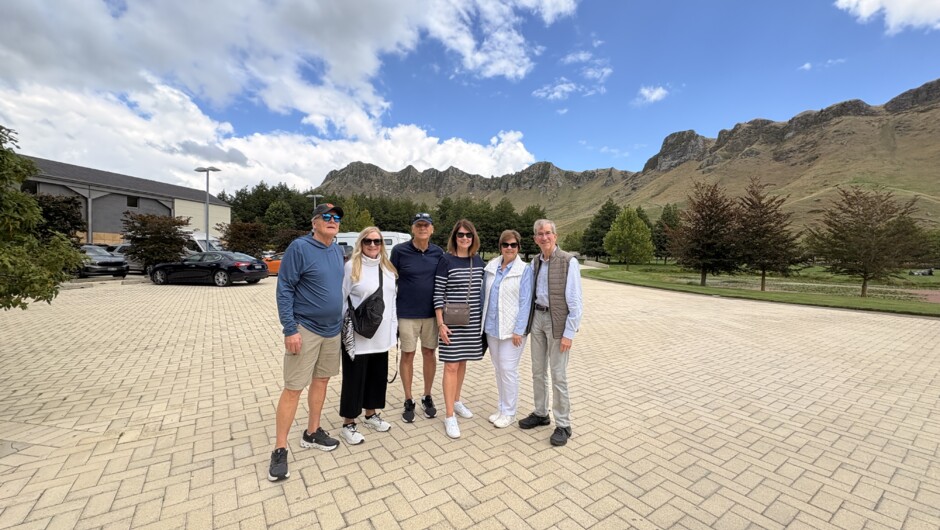 Guests at Craggy Range driveway