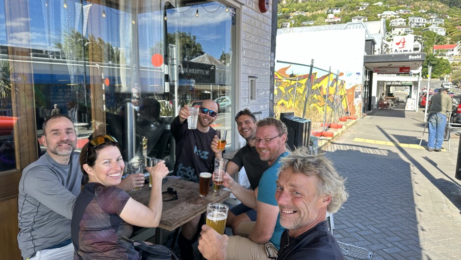 Small groups (3 Riders to 1 Guide) for a more personal mountain bike tour.