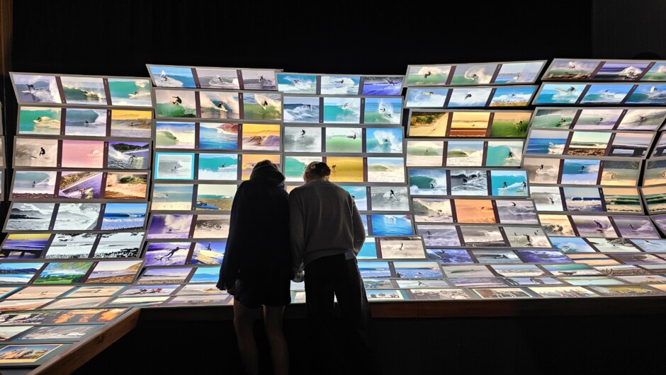 Wave wall - Wharenga - First Wave Exhibition