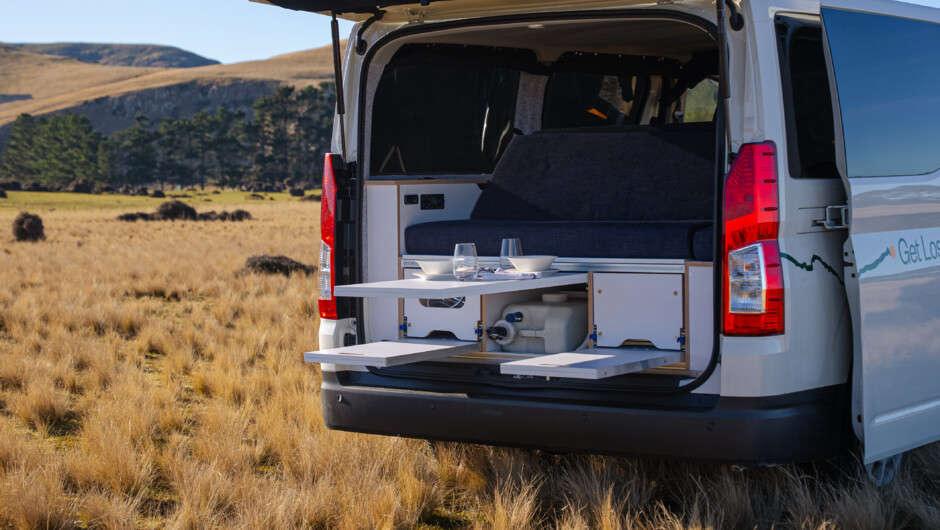 Get Lost Campervan - Dining Table