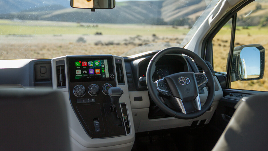 Get Lost Campervan - Dashboard