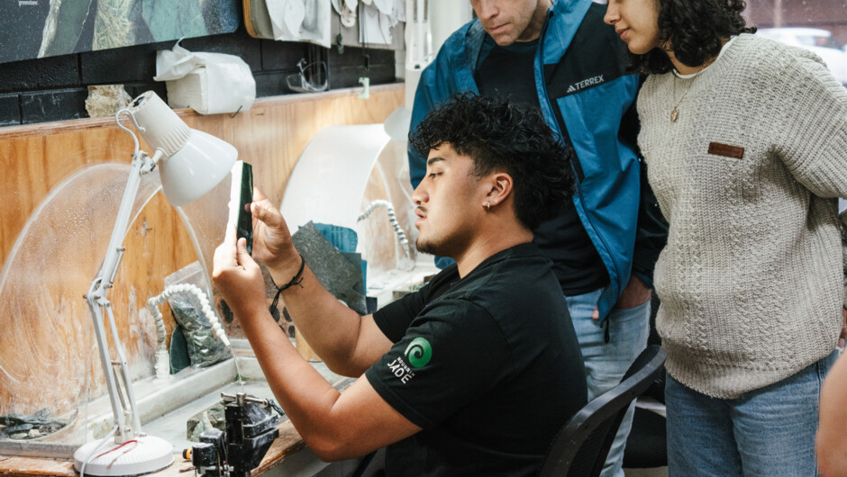 Spend exclusive time with New Zealand artists in their studio.