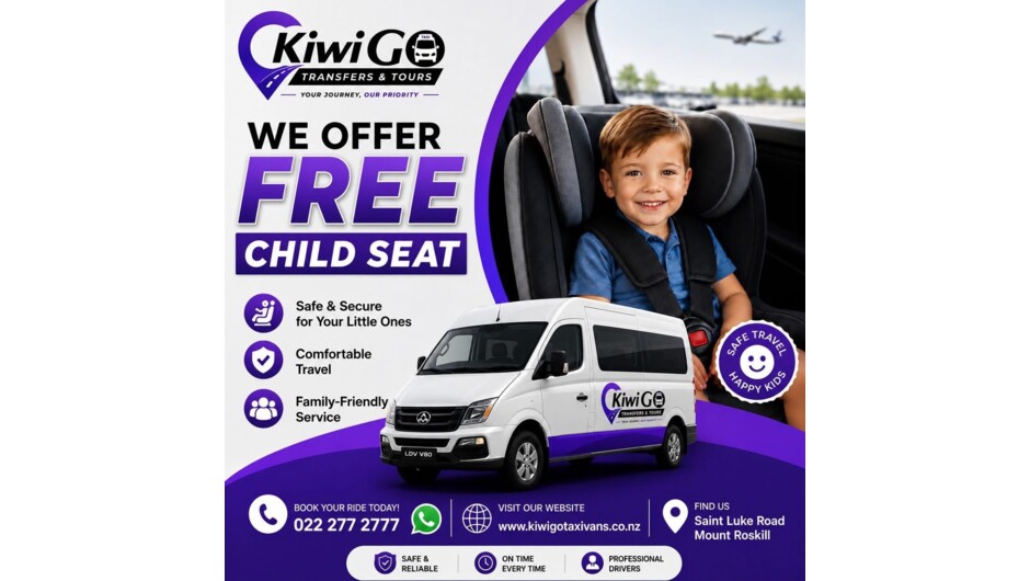 Free child seat service