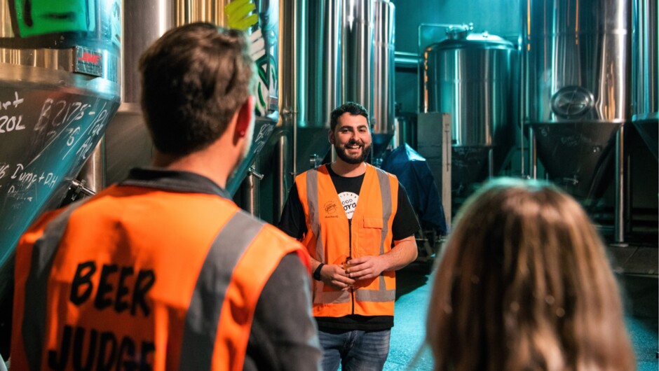 Inside Good George Brewery